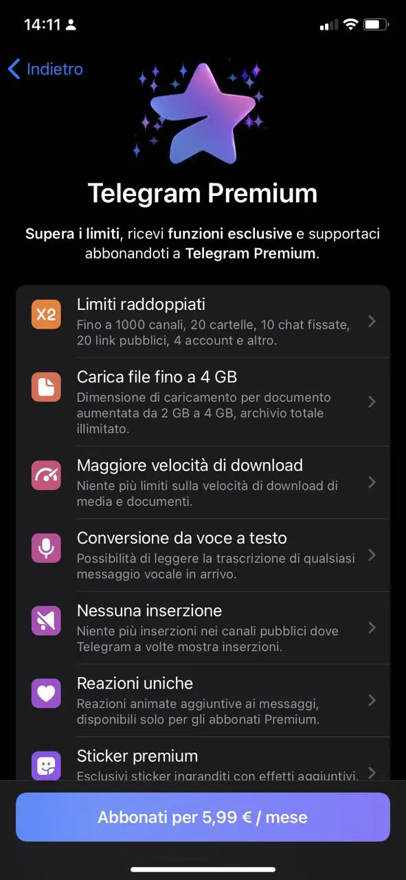 Telegram Premium