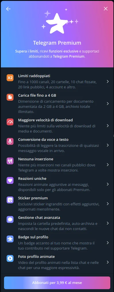Telegram Premium
